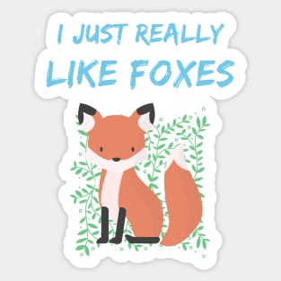 I just really like foxes ok? Sticker